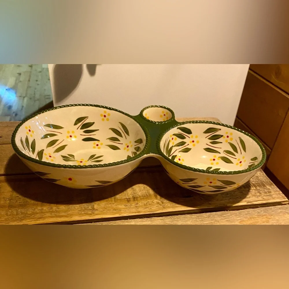 🔥Temptations By Tara Old World 1piece Dipping Bowls🔥 VERY RARE